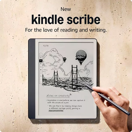 Máy đọc sách Kindle Scribe 2024 64GB kèm Bút Premium