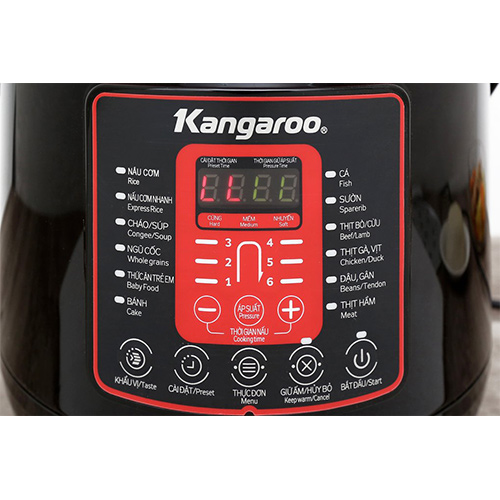 Nồi áp suất điện tử 6L Kangaroo KG6P2