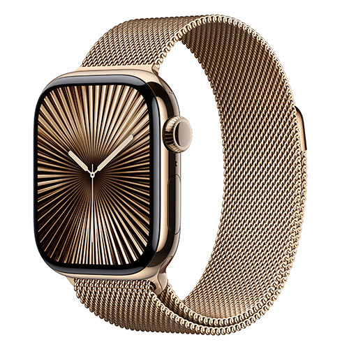 Apple Watch Series 10 Viền Titan Dây Milanese Loop Cellular 46mm