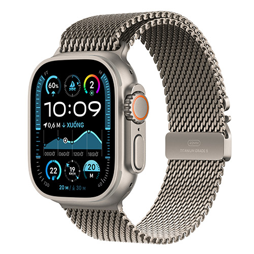 Apple Watch Ultra 2 Cellular 49mm Milanese Loop S