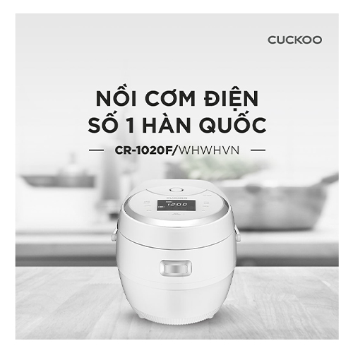 NỒI CƠM ĐIỆN TỬ CUCKOO CR-1020F/WHWHVN 1.8L