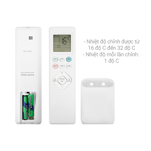 Điều hòa Casper 1 chiều Inverter 12000BTU GC-12IS35