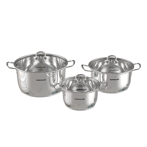 Bộ nồi inox 5 đáy Sunhouse SHG788