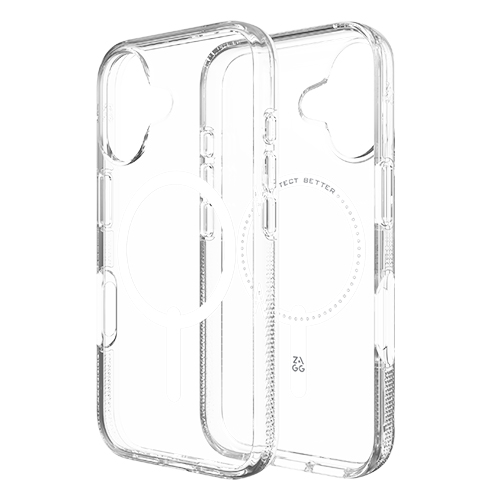 Ốp lưng Zagg Crystal Palace Snap Clear iPhone 16 Plus