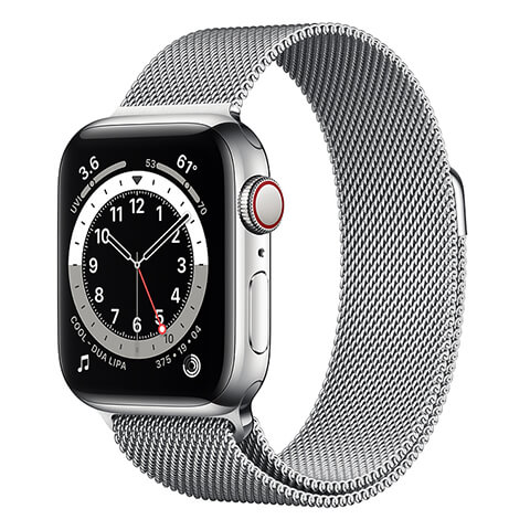 Apple Watch Series 6 Viền thép dây Milanese Loop Cellular 40mm