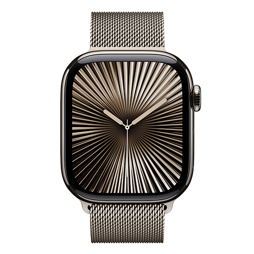 Apple Watch Series 10 Viền Titan Dây Milanese Loop Cellular 46mm