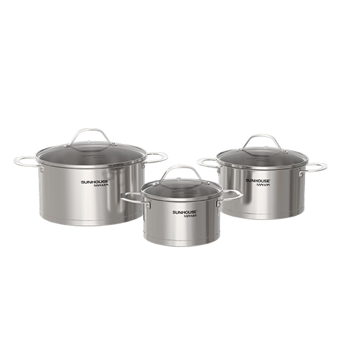 Bộ nồi Inox 5 đáy Sunhouse SHG502