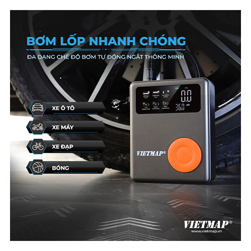 Bơm lốp ô tô DK-MF139 Pro