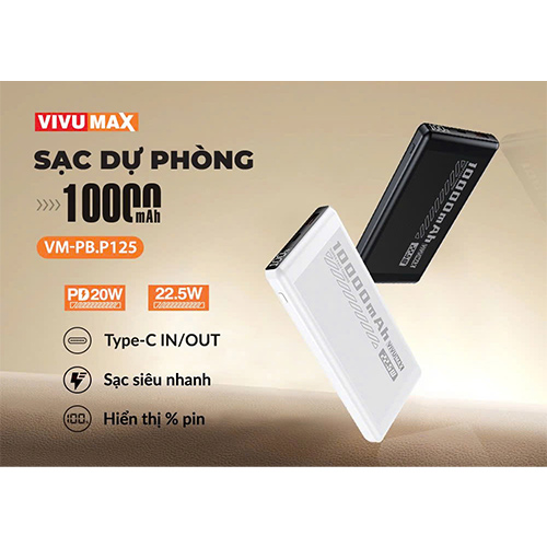 SDP Vivumax P125 10.000mAh