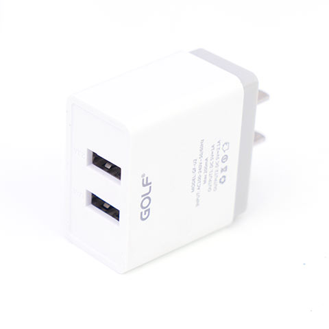 Adapter hiệu Golf 2.1A (USB charger Golf GF-U2)