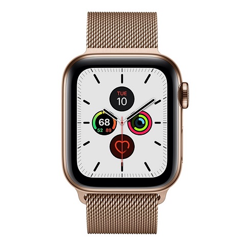Apple Watch Series 5 Viền thép dây Milanese Loop Cellular 40mm