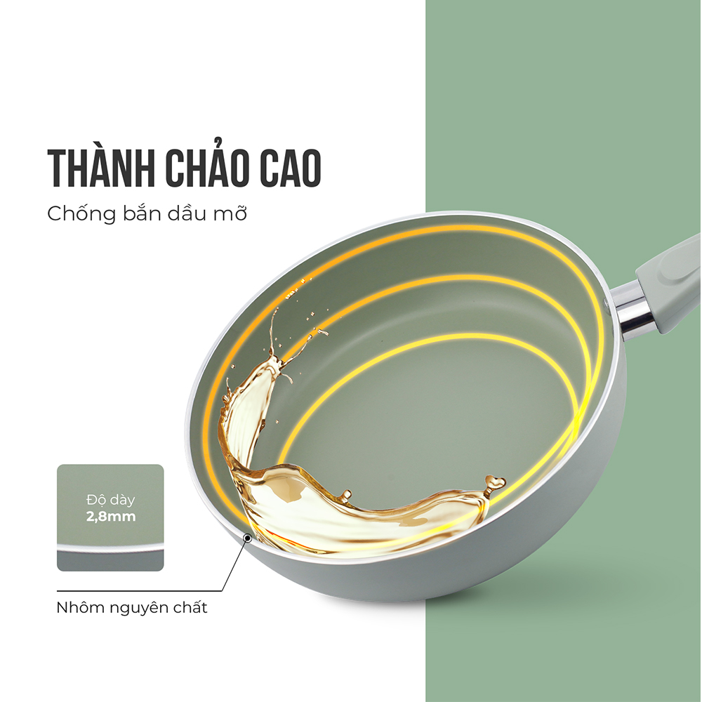 Chảo nhôm chống dính Elmich EL-3781