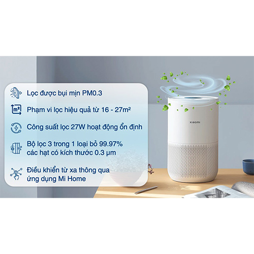 Máy lọc không khí Xiaomi Smart Air Purifier 4 compact