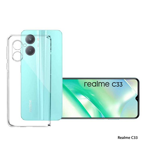 Ốp lưng silicon trong Realme C33