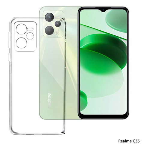 Ốp lưng silicon trong Realme C35