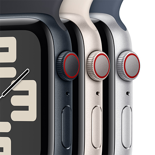 Apple Watch SE (2023) Cellular 44mm Sport Band S/M