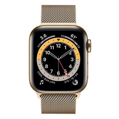 Apple Watch Series 6 Viền thép dây Milanese Loop Cellular 44mm