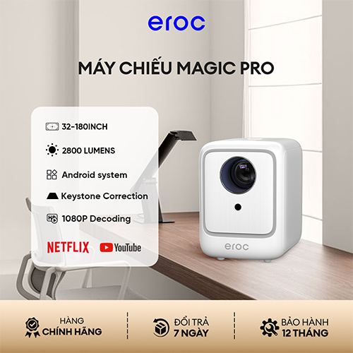 Máy chiếu thông minh Eroc Led Magic Pro HD