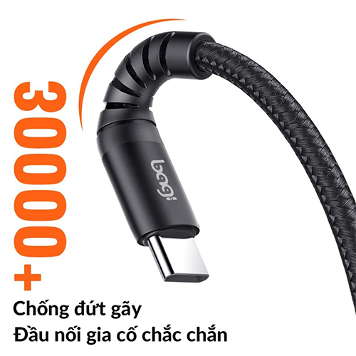 Cáp sạc Bagi Type C CH120 1.2m