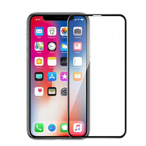 Tấm dán MH cường lực iPhone Xs Full đen