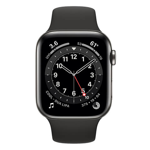 Apple Watch Series 6 Viền thép Cellular 44mm