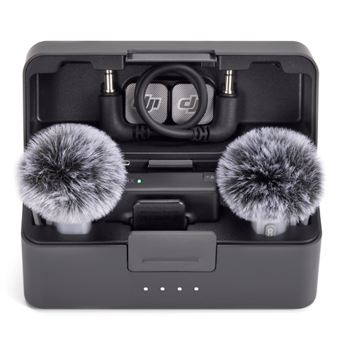 Micro thu âm không dây DJI Mic Mini 2 (2 TX + 1 RX + Charging Case) 2 Mic