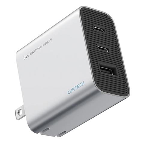 Củ sạc CukTech GaN 65W 2 cổng AD653C