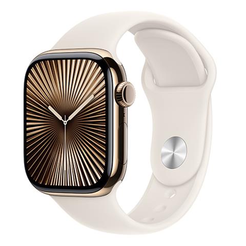 Apple Watch Series 10 Viền Titan Cellular 42mm Dây Cao Su S/M