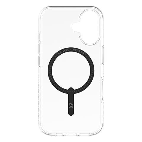 Ốp lưng Zagg Crystal Palace Snap Clear iPhone 16 Plus
