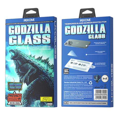 Kính cường lực iPhone 16 chống nhìn trộm LikGlass Godzilla