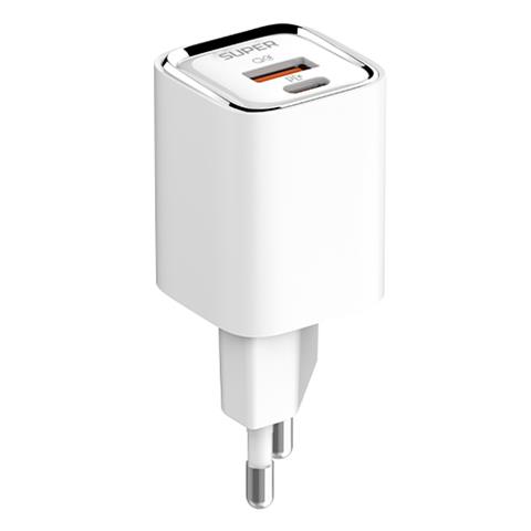 Củ sạc nhanh Super A2317C 2 Cổng PD+QC3.0 30W