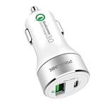 Sạc Ôtô 2 cổng Prolink PCC23301