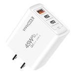 Củ sạc nhanh 3 cổng 45W Vivumax PD45